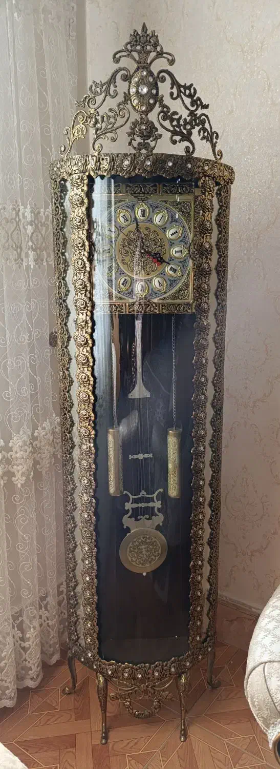 میز تلفن و ساعت برنج|میز تلفن|قرچک, مهدیه|دیوار