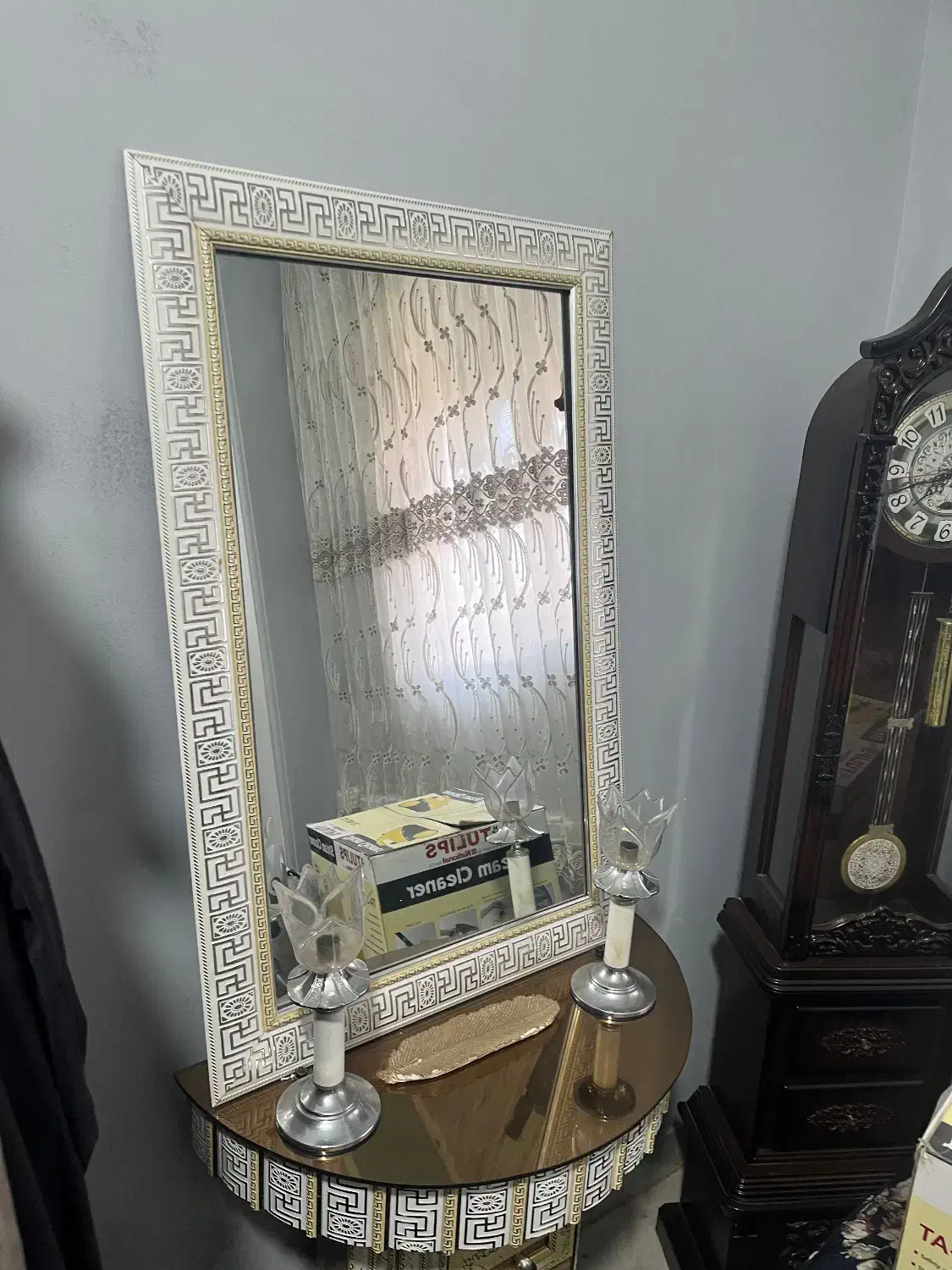 آینه کنسول عروس|بوفه، ویترین، کنسول|گرگان, |دیوار