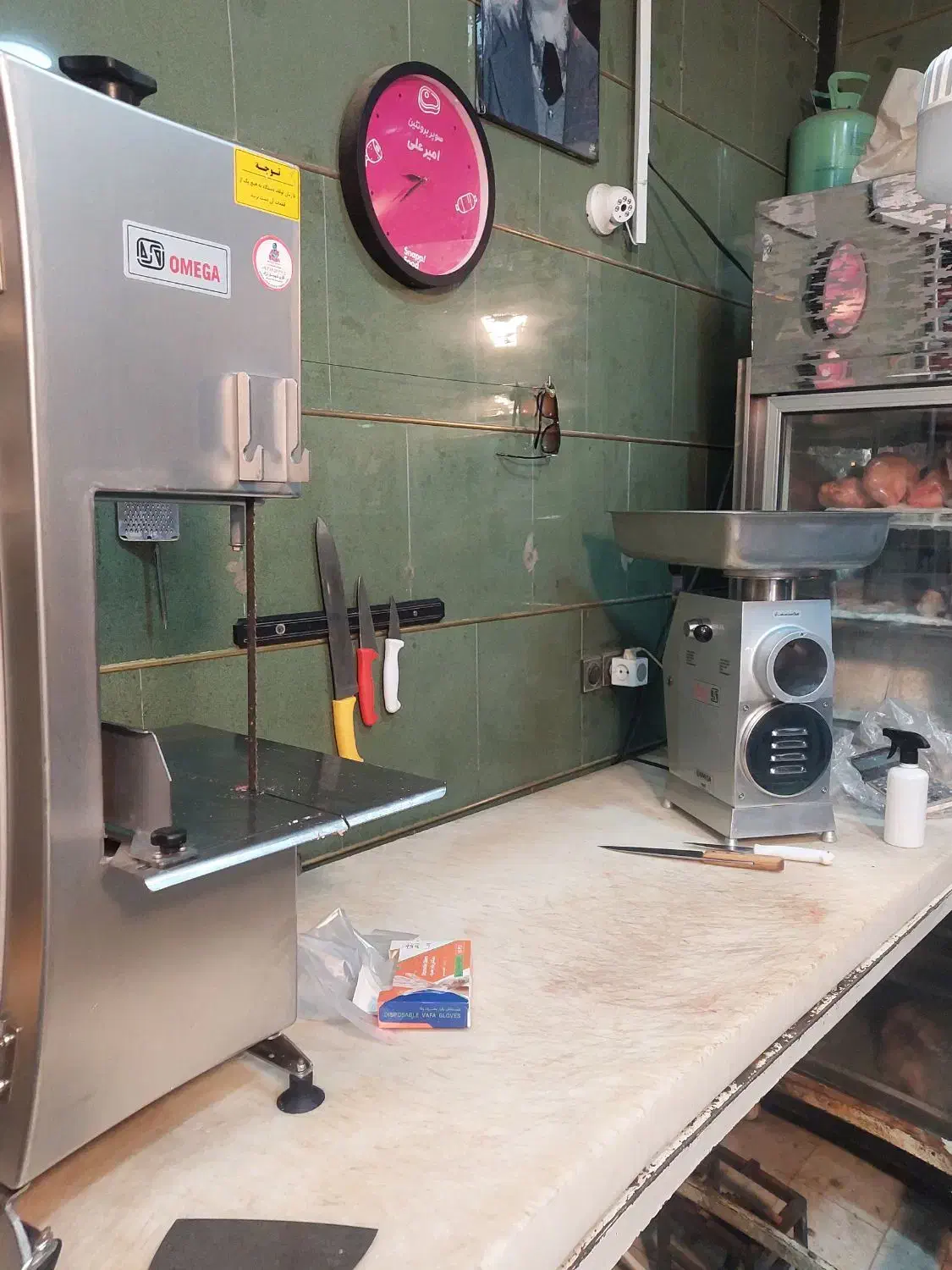 لوازم کامل قصابی و مرغ فروشی|فروشگاه و مغازه|کرج, باغستان|دیوار