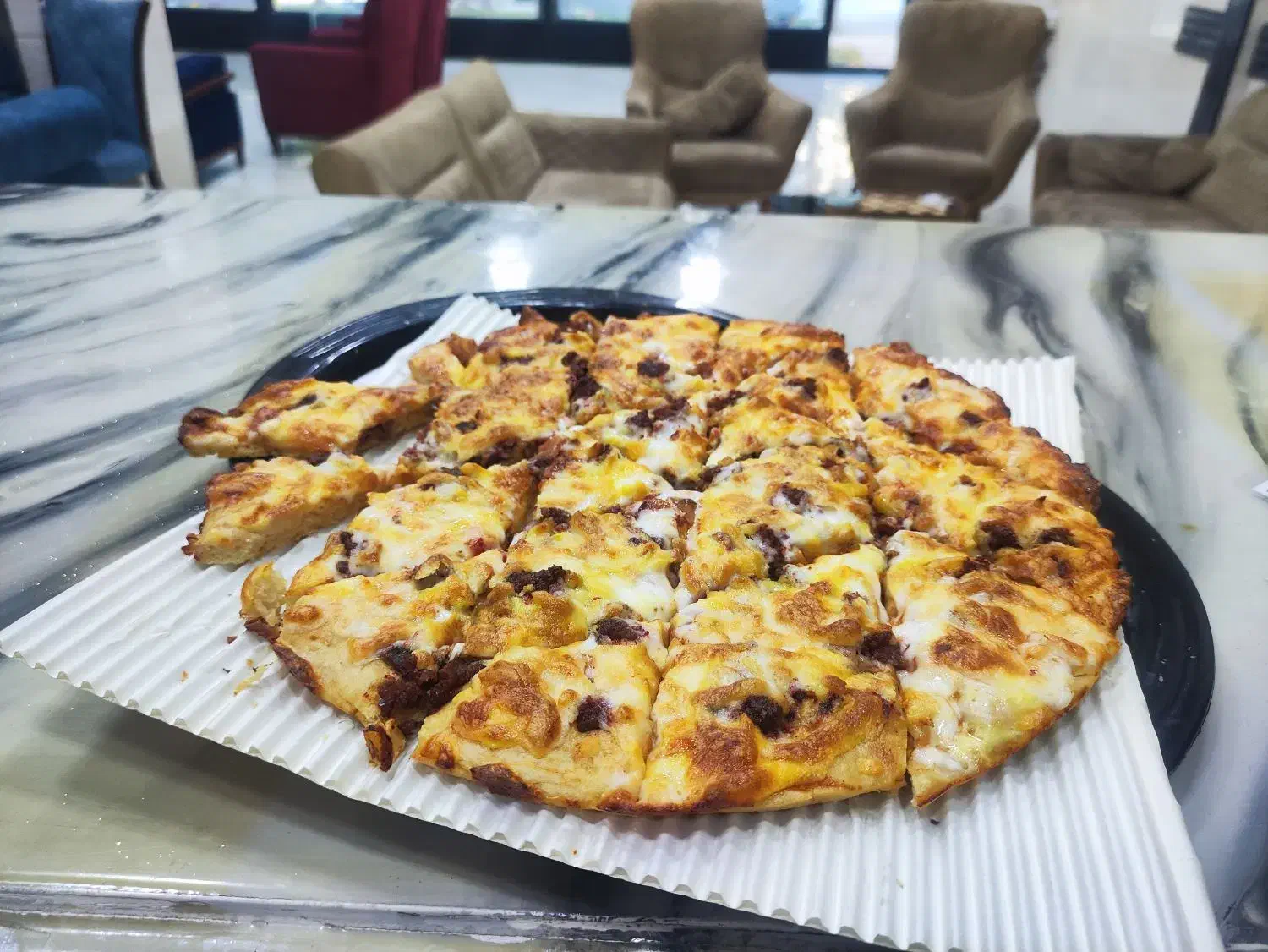 پیتزا و فست فود کافه نایت،پیک رایگان|خوردنی و آشامیدنی|هرسین, |دیوار