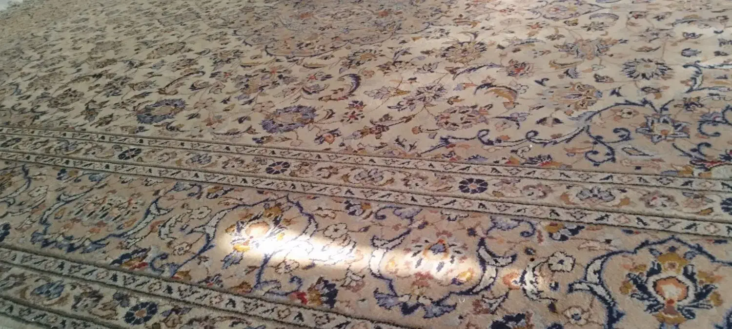 فرش نه متری دستباف نقشه کاسان|فرش|بومهن, |دیوار