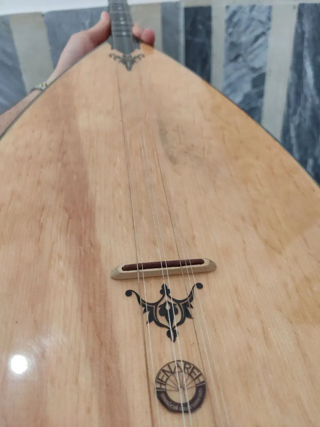 فروش باغلاما دسته بلند مارک هناره|سازهای سنتی|ملکان, |دیوار