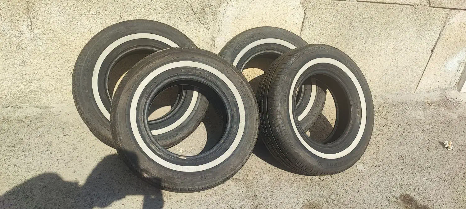 فروش لاستیک دور سفید مزدا کارا|قطعات یدکی و لوازم جانبی|مرودشت, ژیان|دیوار