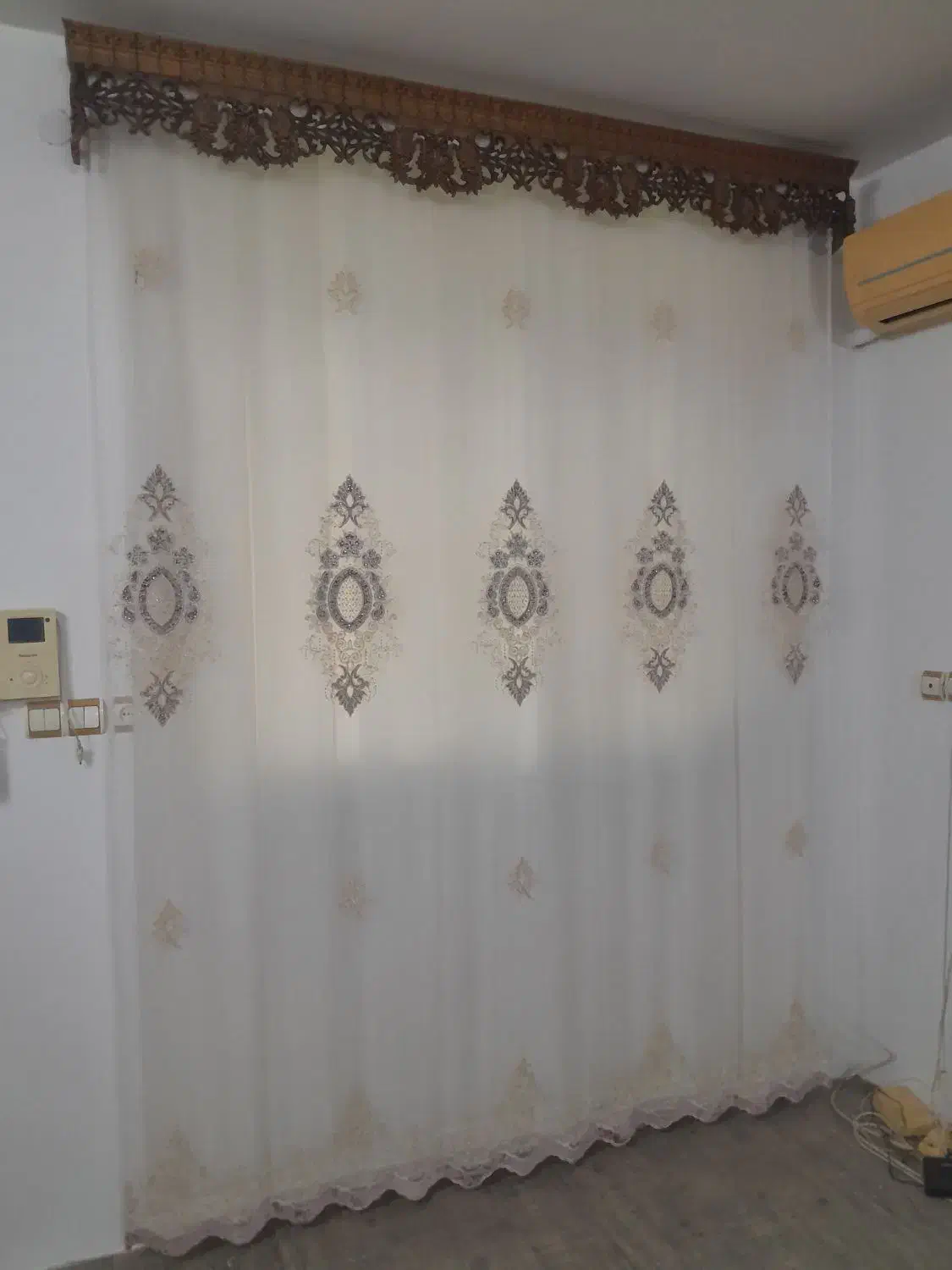 پرده با کتیبه|پرده، رانر، رومیزی|رودسر, |دیوار