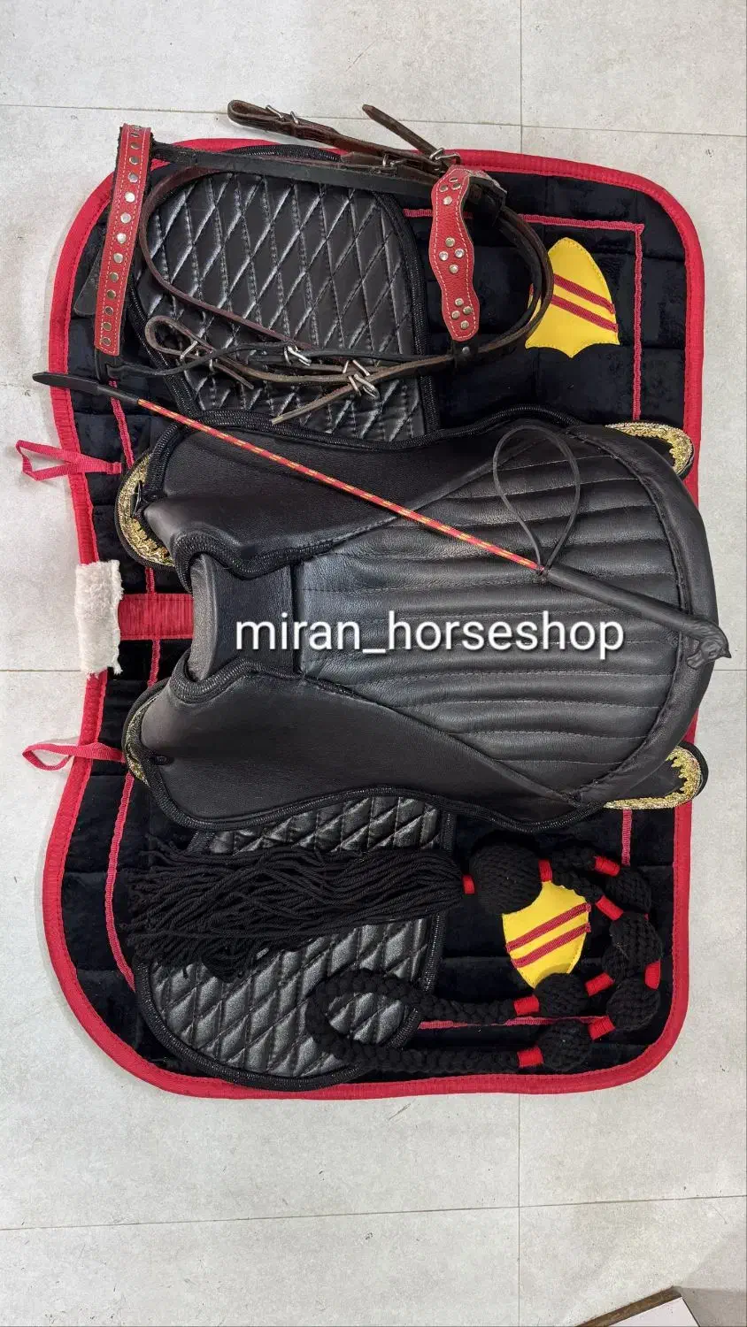 زین استرالیایی چرم|اسب و تجهیزات اسب‌سواری|زنجان, |دیوار