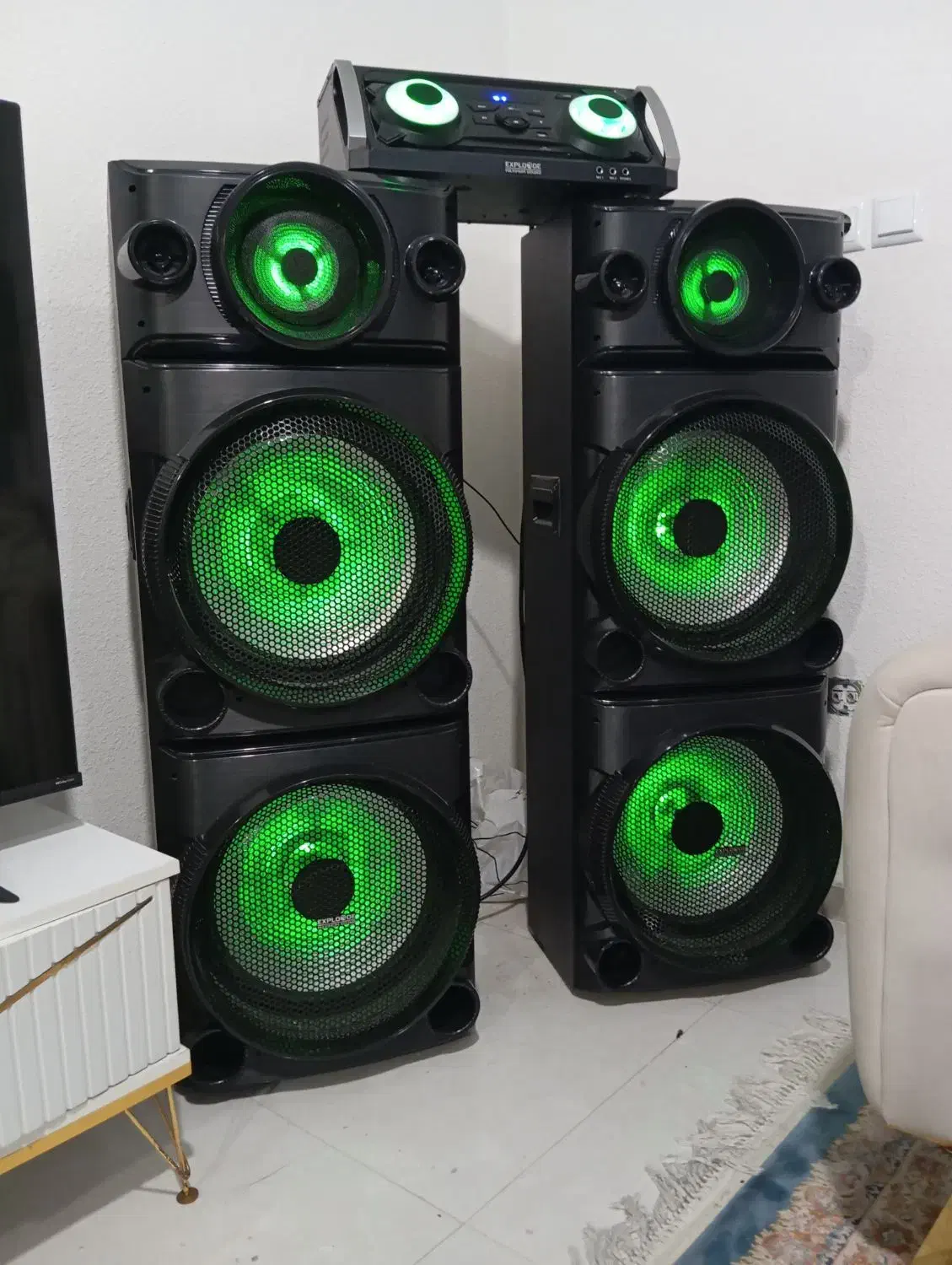 اسپیکر غول وارداتی، قابل معاوضه|سیستم صوتی خانگی|بوشهر, |دیوار