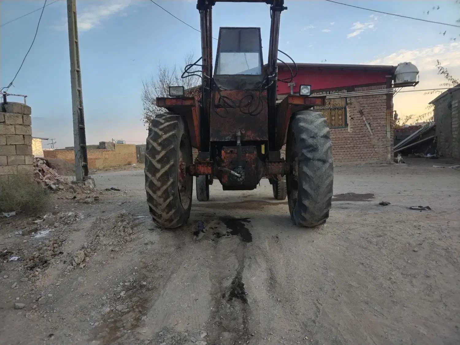 تراکتور رومانی لودر بیل برعکس|خودرو سنگین|زرند, |دیوار