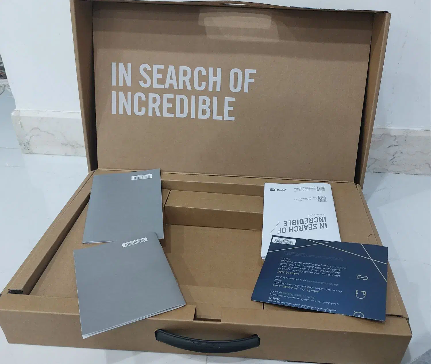 لپ تاپ ایسوس همراه با کارتن و گارانتی|رایانه همراه|بوکان, |دیوار