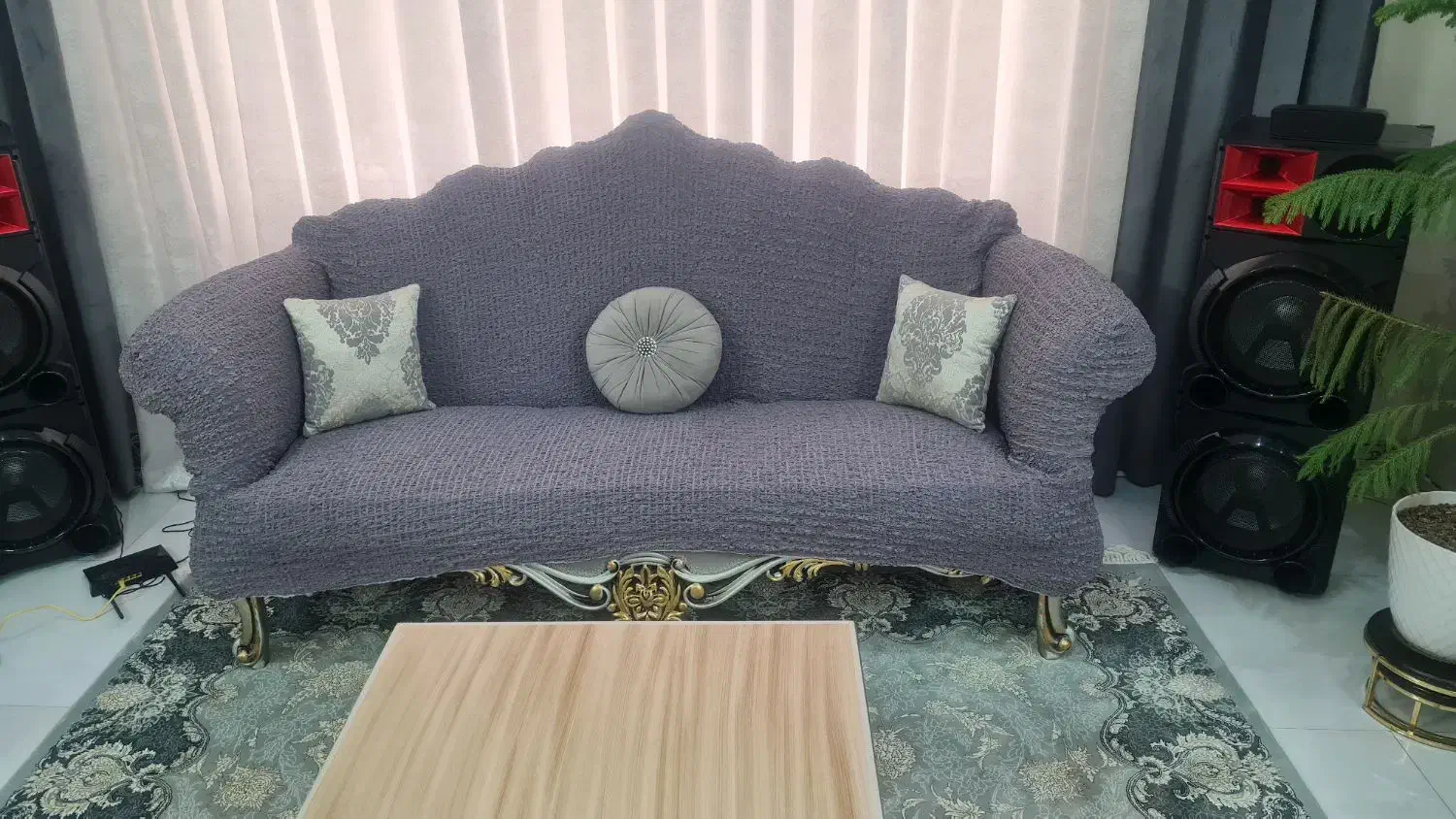 رومبلی ۷نفره استیل|مبلمان خانگی و میز عسلی|قدس, شهرک فرزان|دیوار