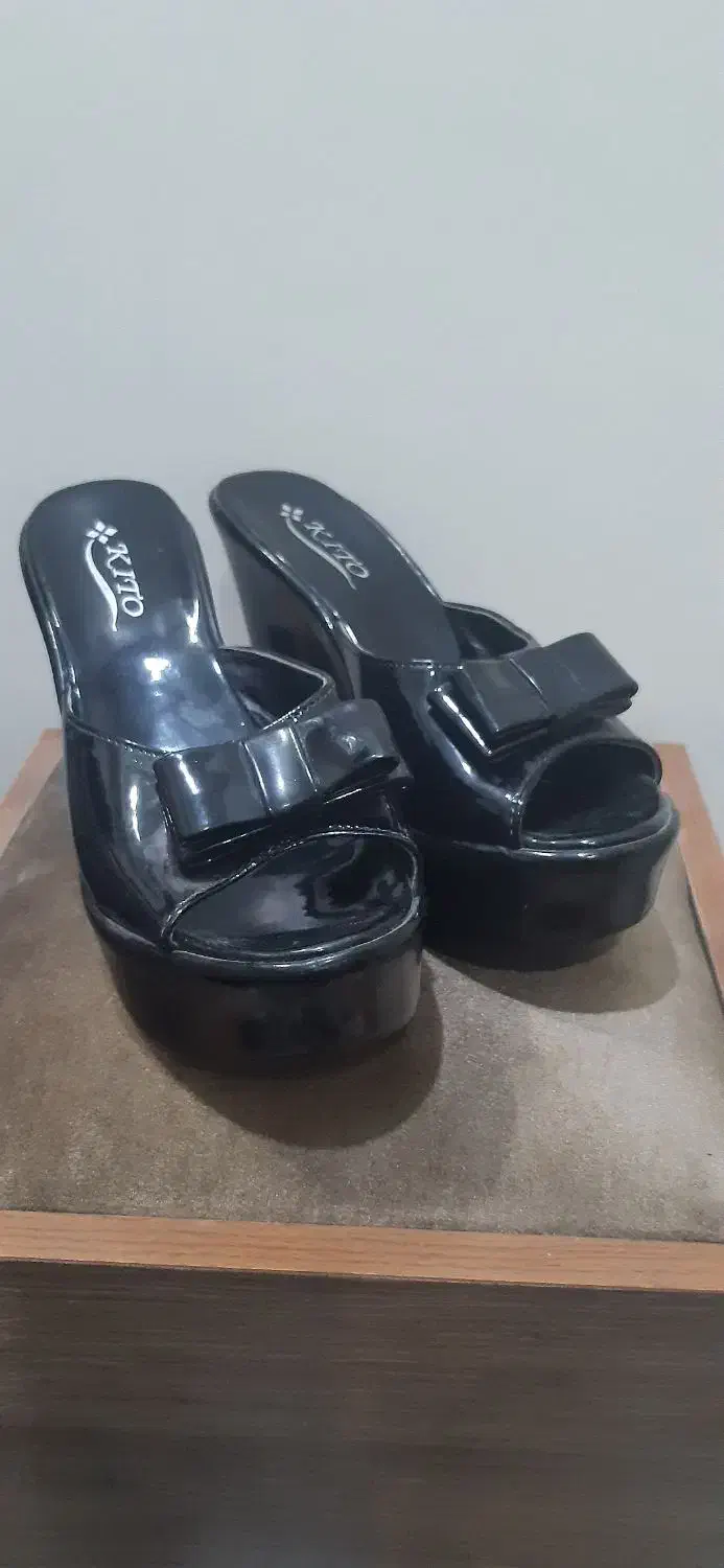 صندل مشکی نو|کیف، کفش، کمربند|کرج, شاهینویلا|دیوار