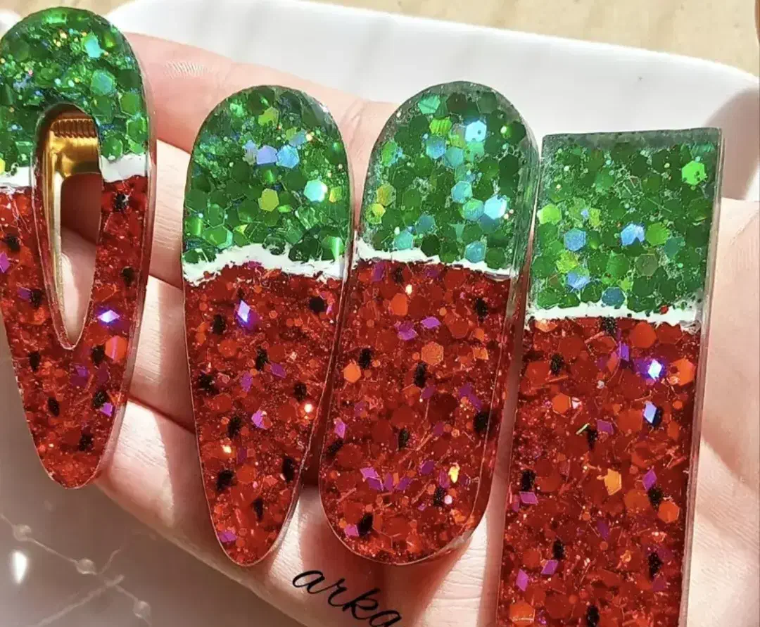 دکوری یلدا و ظروف رزین|صنایع دستی و سایر لوازم تزئینی|قم, حکمت شمالی|دیوار