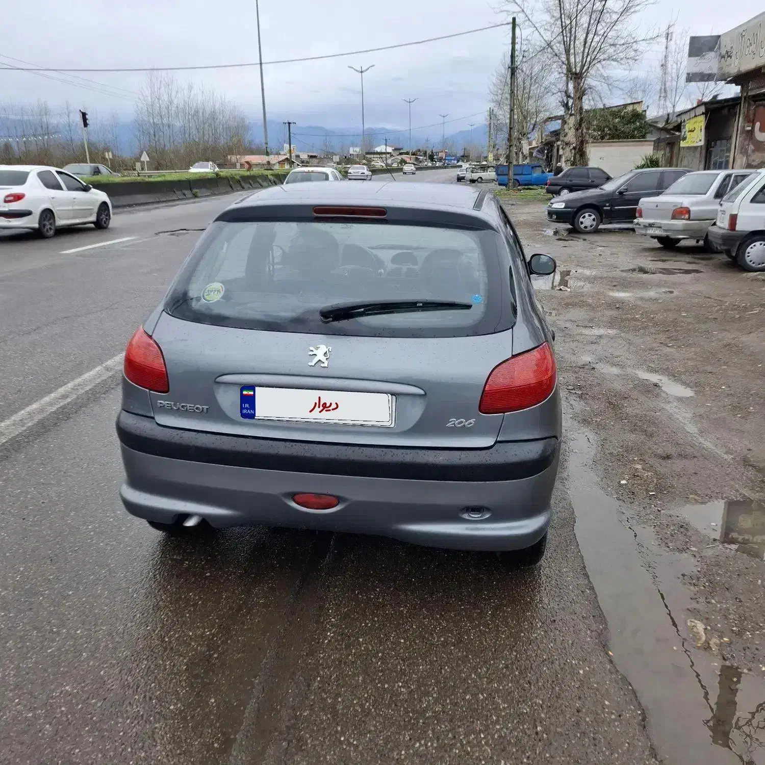 206 نوک مدادی|خودرو سواری و وانت|شفت, |دیوار