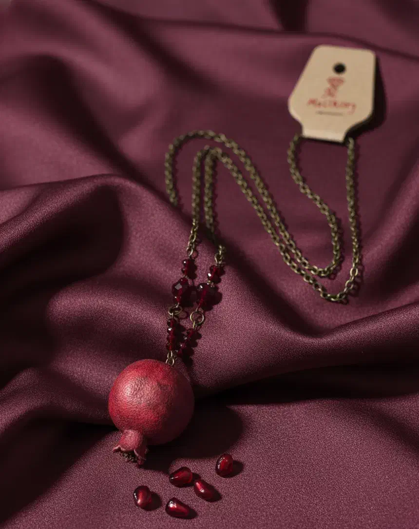 گردنبند یلدایی آویز انار خشک|بدلیجات|تهران, جیحون|دیوار