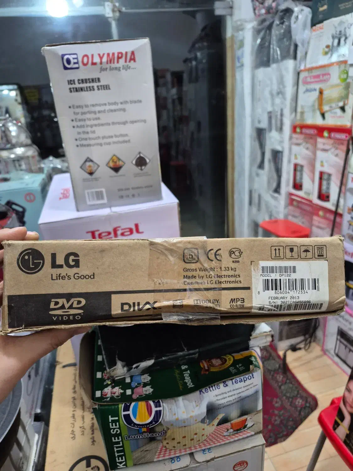 دی وی دی پلیر الجی فلش خوراصل کره|پخش‌کننده DVD و ویدیو|رشت, جماران|دیوار