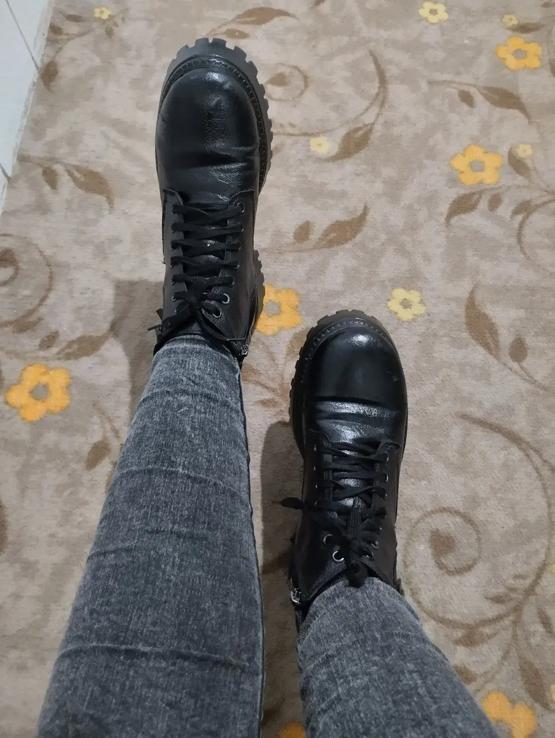 نیم بوت سایز39|کیف، کفش، کمربند|قم, تعویض پلاک|دیوار