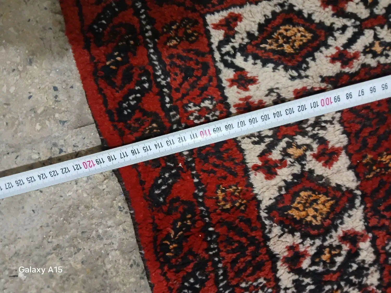 قالیچه دست باف عتیقه سالم در۲۲۰×۱۲۰ متر|فرش|تهران, فرحزاد|دیوار