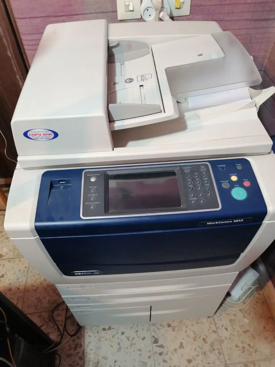 فروش دستگاه زیراکس مدل Work Centre 5855|پرینتر، اسکنر، کپی، فکس|زرند, |دیوار