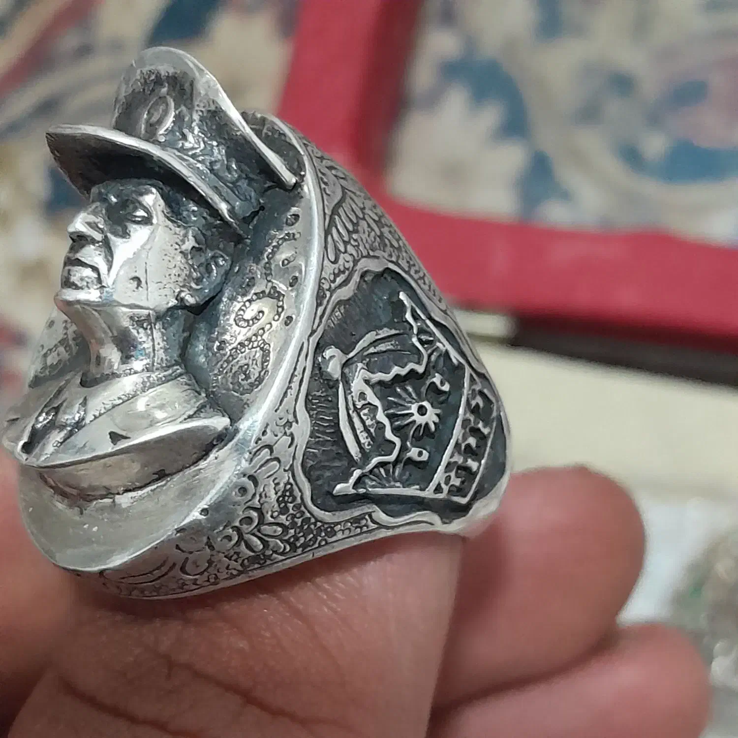 انگشتر پهلوی رضا شاهی|جواهرات|خمینی‌شهر, |دیوار