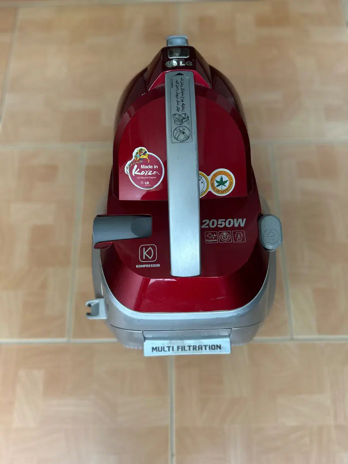 جارو برقی و بخارشوی ال جیLG مدل VF-4807SHA|جاروبرقی، جارو شارژی، بخارشو|شیراز, گلشن|دیوار