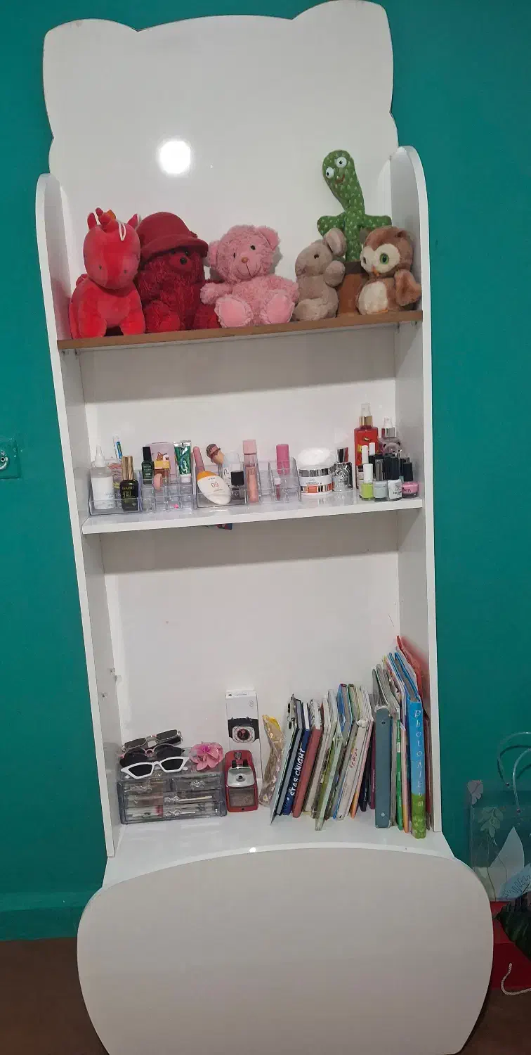 قفسه طرح کیتی|کتابخانه، شلف، قفسههای دیواری|بابلسر, |دیوار