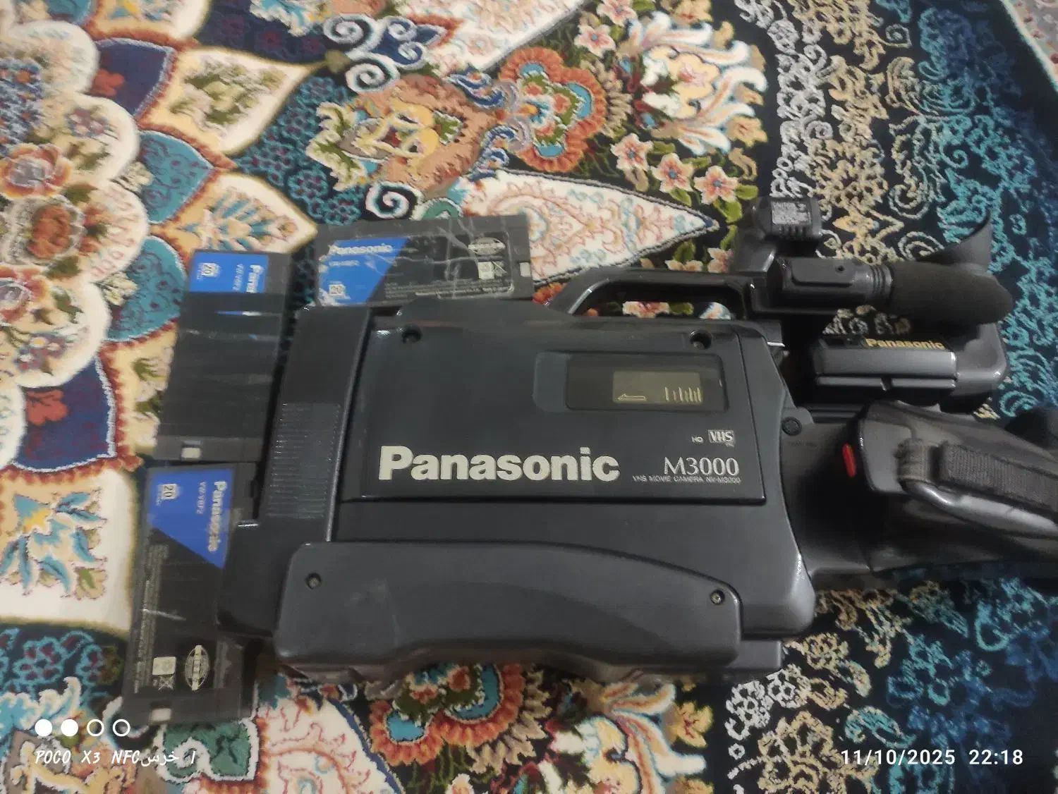 دوربین فیلمبرداری پاناسونیک vhs m3000|دوربین عکاسی و فیلم‌برداری|شهریار, رضی آباد بالا|دیوار