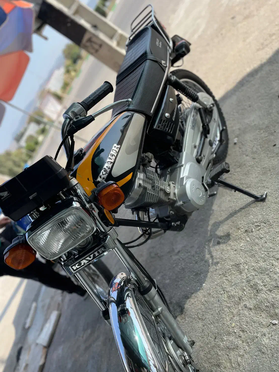موتور کیور ۱۲۵ مدل ۹۵|موتورسیکلت|مینودشت, |دیوار