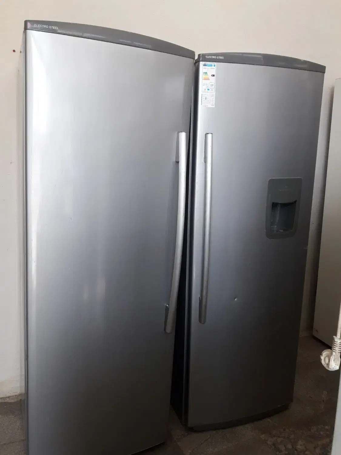 فروش یخچال فریزر الکترو استیل دو قلو در حد اک|یخچال و فریزر|مریوان, |دیوار