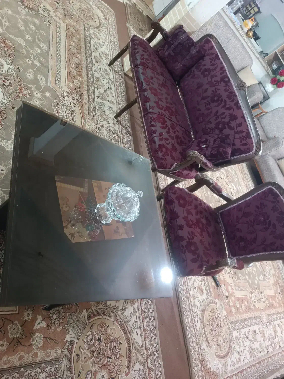 مبل با جوب بسیار عالی|مبلمان خانگی و میز عسلی|طاغنکوه, |دیوار