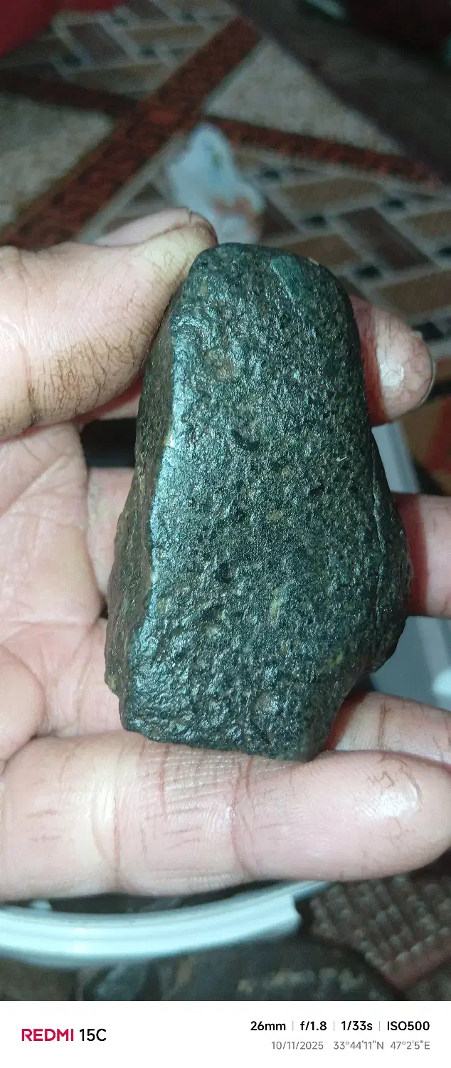 شهابسنگ سنگی آهنی کربنادو|جواهرات|ایلام, |دیوار