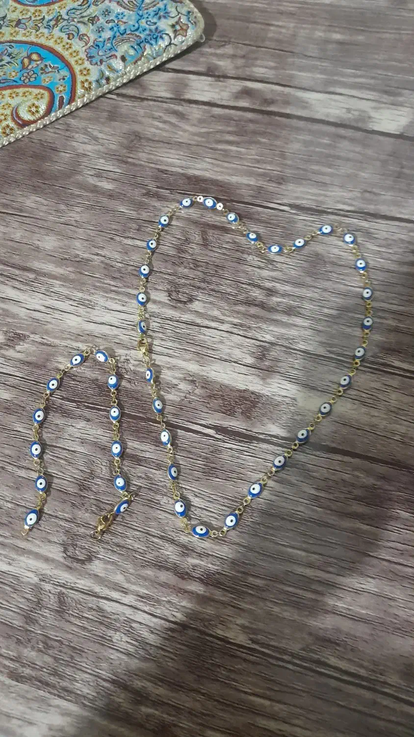 یک عدد دستبند و گردنبند چشم و نظر|بدلیجات|اردکان, |دیوار