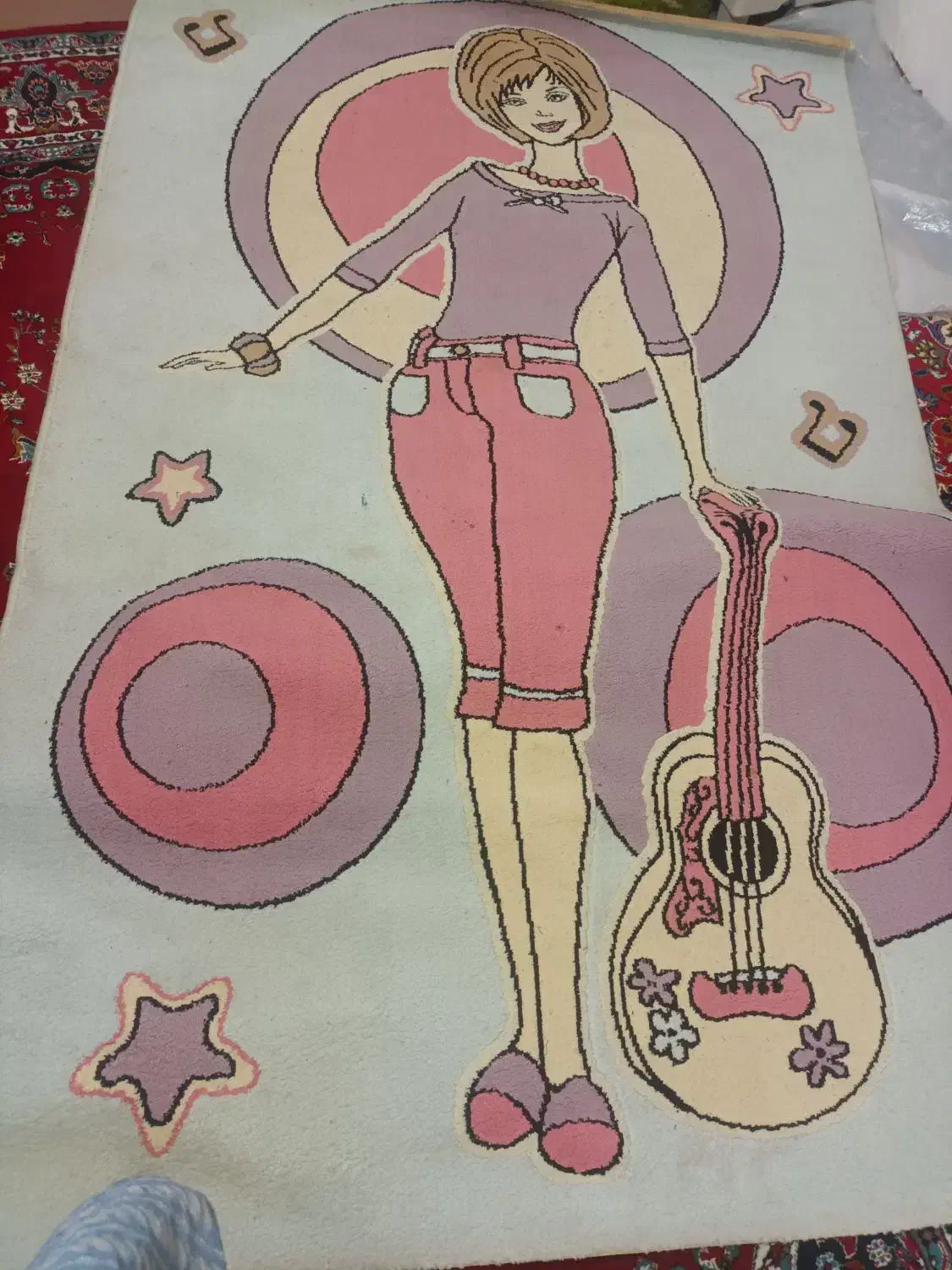 گلیم|گلیم، جاجیم، گبه|سنقر, |دیوار