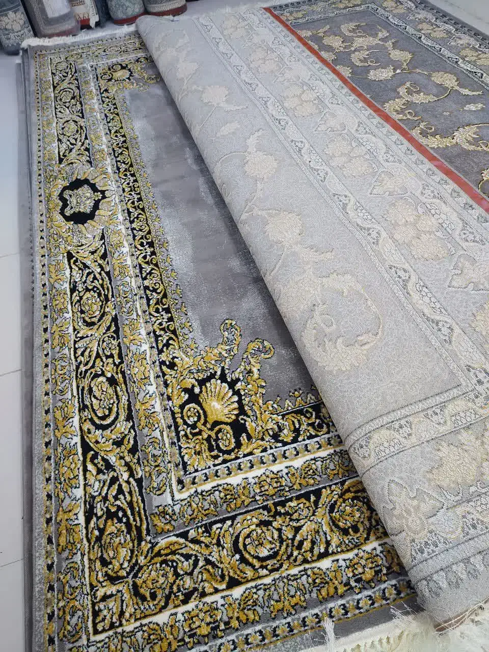 فرش 440شانه9متری نخ بی سی اف،آکبند|فرش|کنگاور, |دیوار