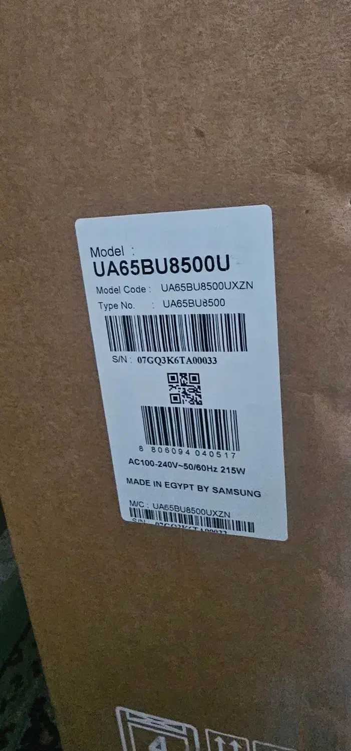 ال ای دی سامسونگ bu8500پلمپ 65 اینچ|تلویزیون و پروژکتور|قیروکارزین, |دیوار