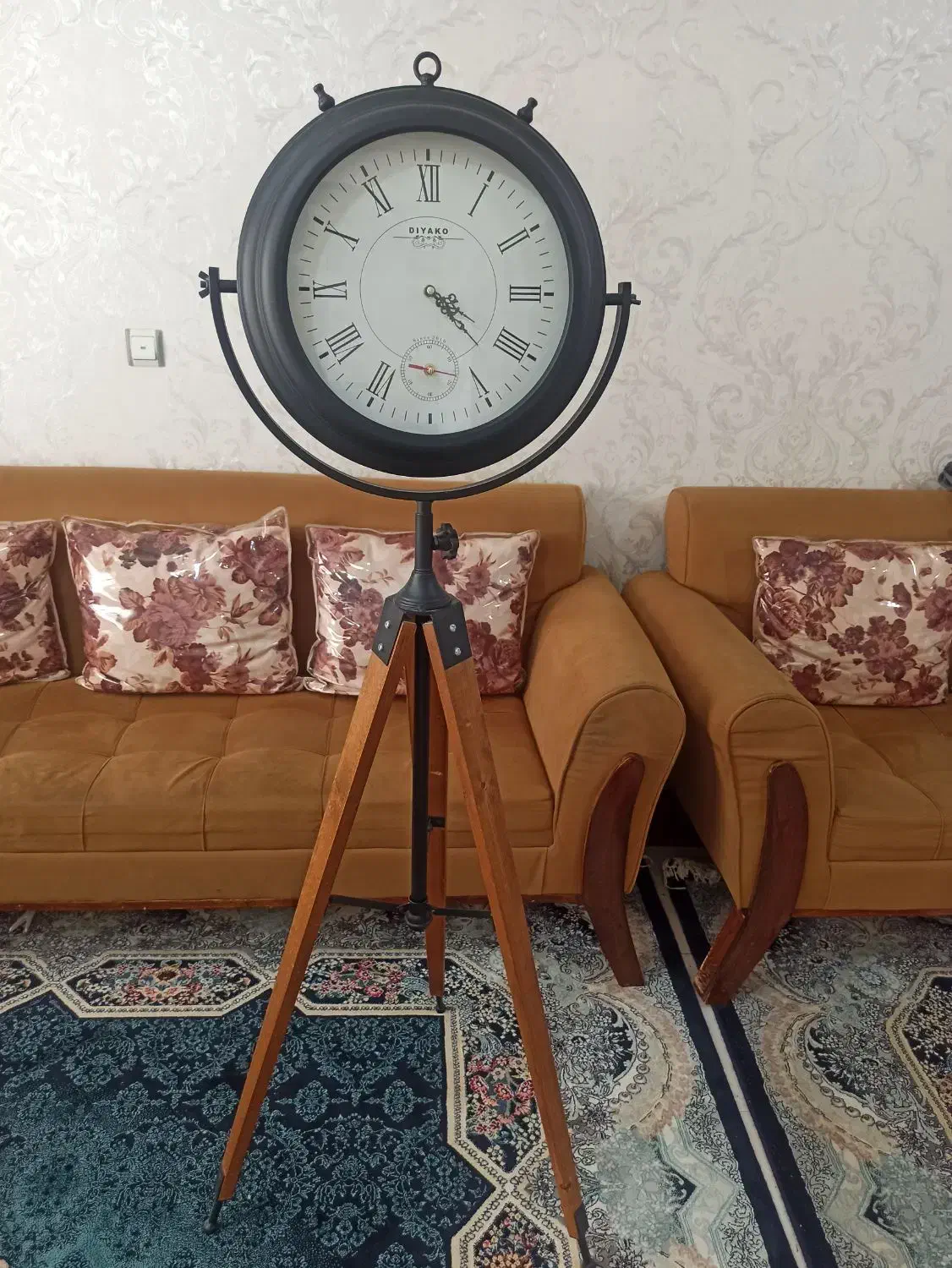 ساعت پایه دار|ساعت دیواری و تزئینی|گرگان, |دیوار