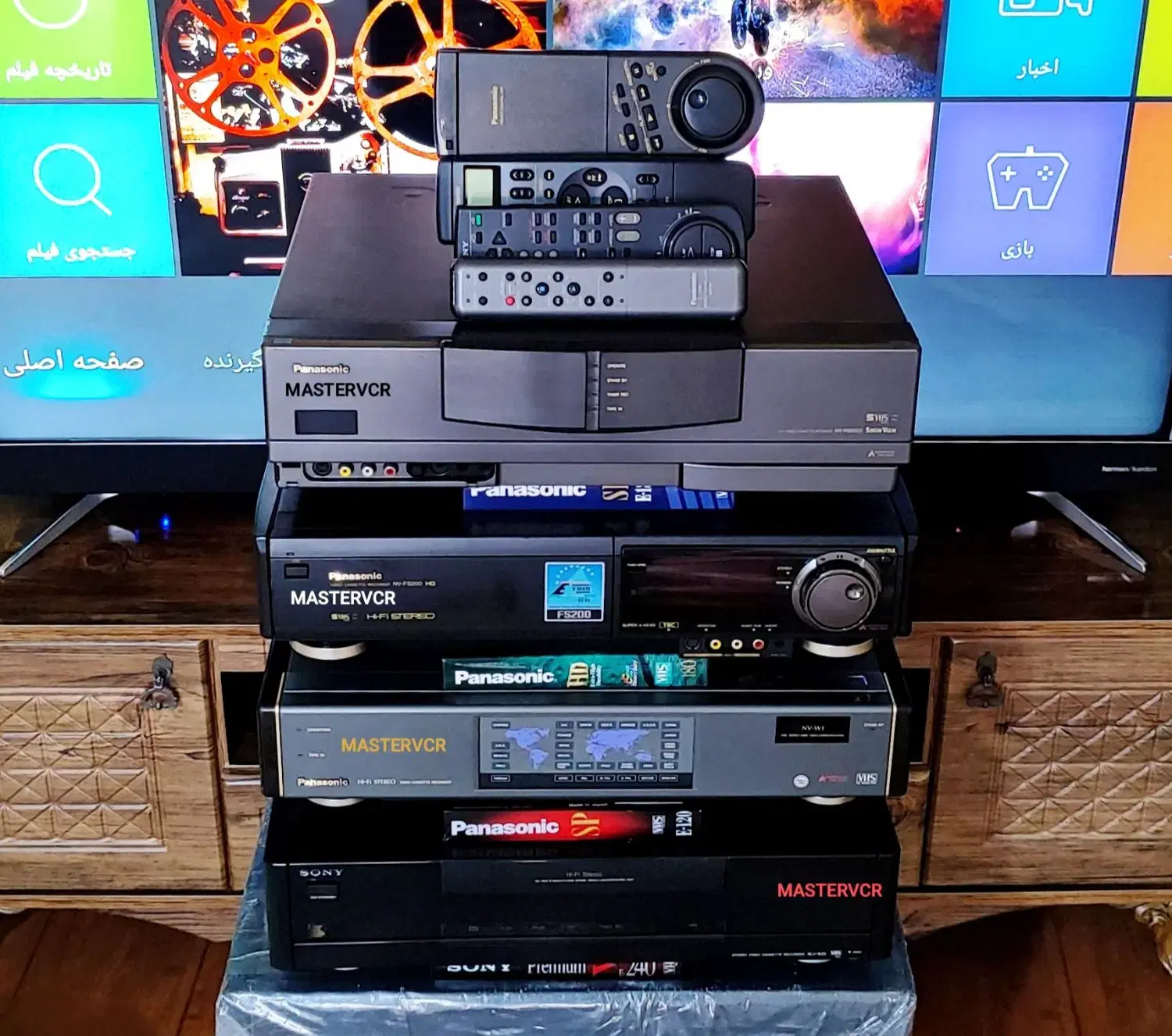 ویدئوFS200HS1000 درMASTERVCR|پخش‌کننده DVD و ویدیو|تهران, نیاوران|دیوار