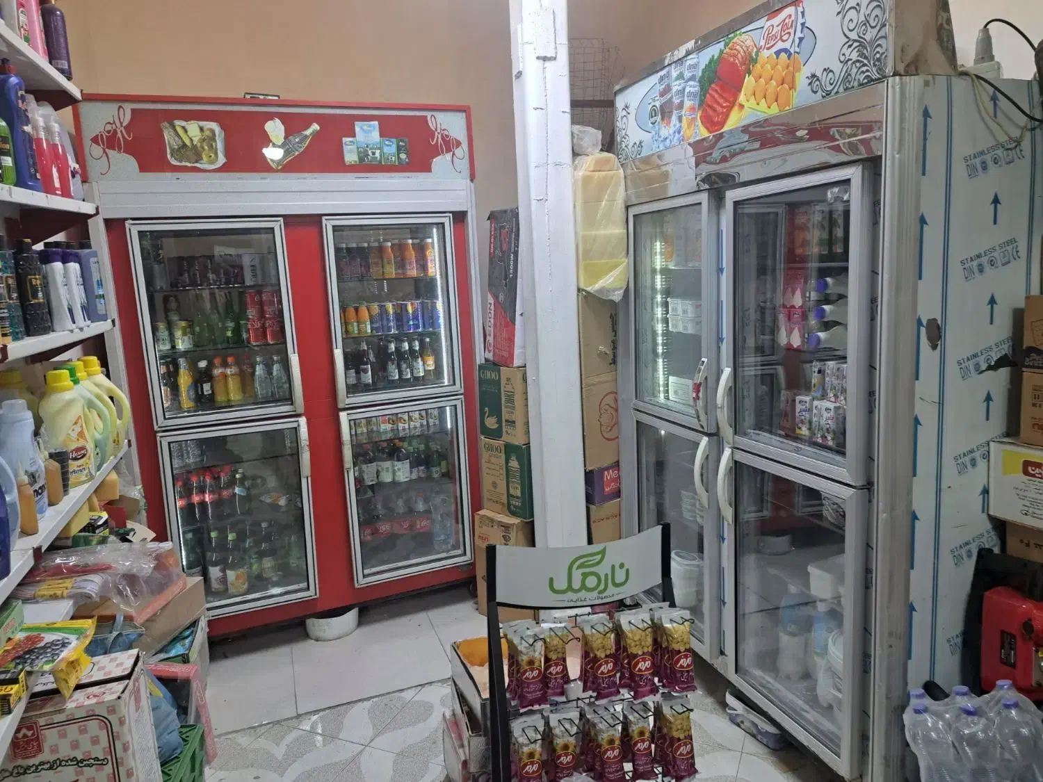 فروش وسایل مغازه ب صورت یکجا|فروشگاه و مغازه|نورآباد, |دیوار