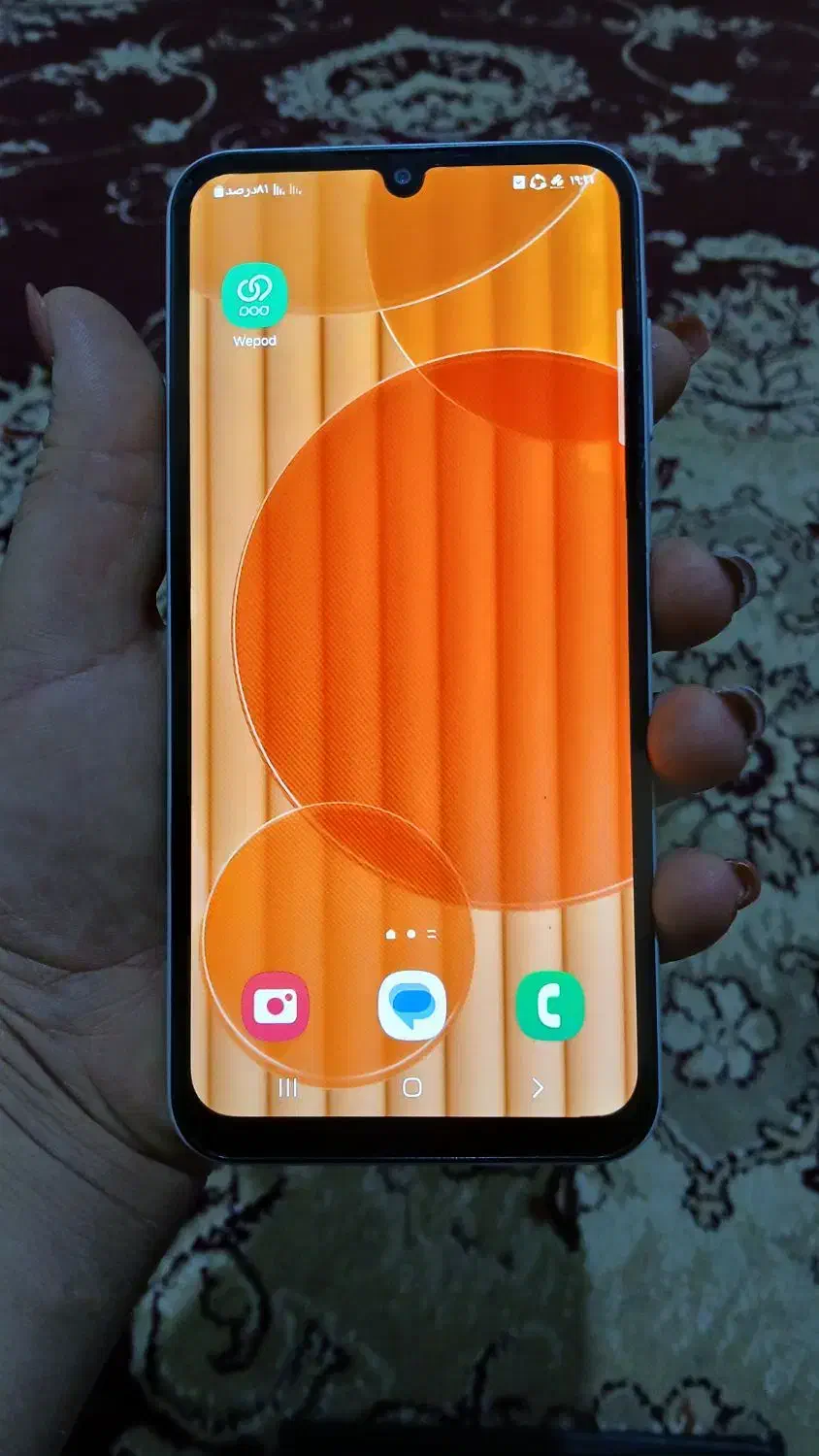 گوشی A25 حافظه  ۲۵۶ درحد نو|موبایل|خرم‌آباد, |دیوار