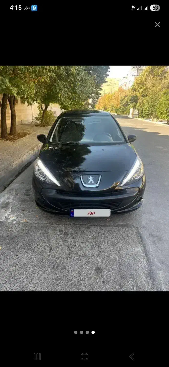 پژو۲۰۷ سقف شیشه ای|خودرو سواری و وانت|گراش, |دیوار