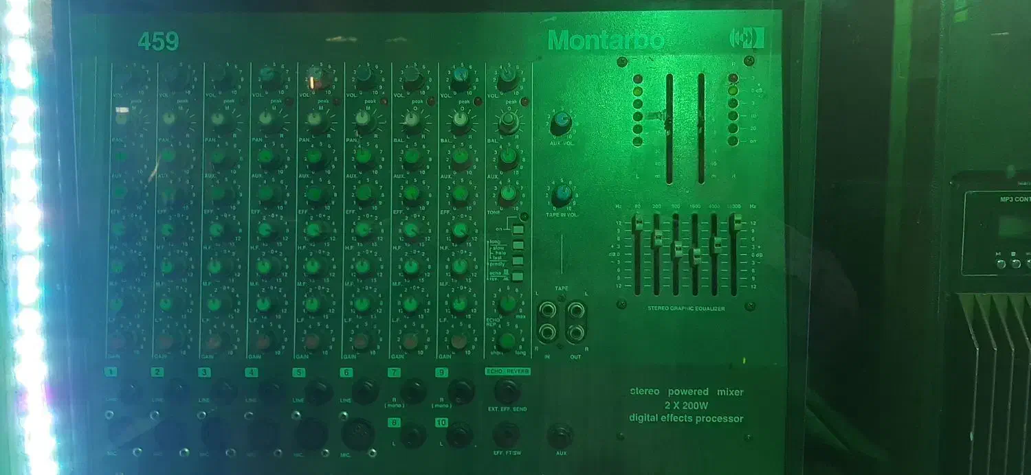 پاورمیکسر، میکسر، باند اکتیو، پسیو میکروفون|سیستم صوتی خانگی|تهران, هفده شهریور|دیوار