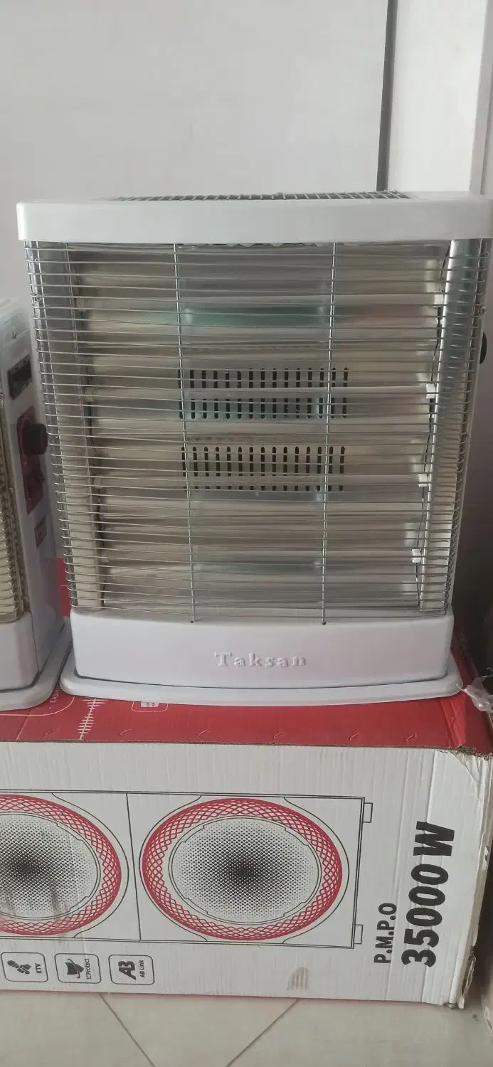 بخاری برقی 6 شعله عمده و تک|بخاری، هیتر، شومینه|کرمان, |دیوار