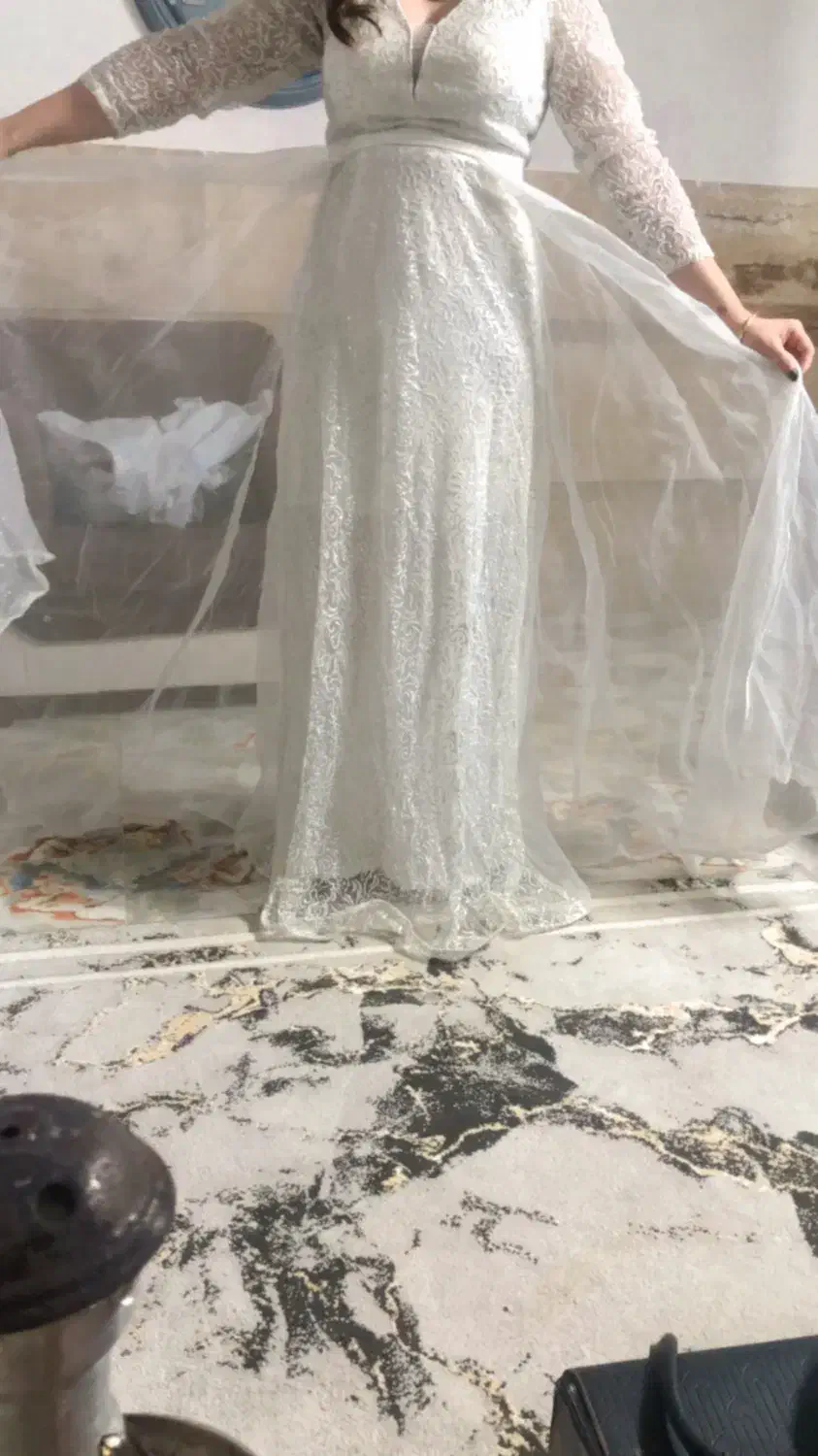 لباس عقد سایز۳۸/۴۰/۴۲|لباس|قائم‌شهر, |دیوار