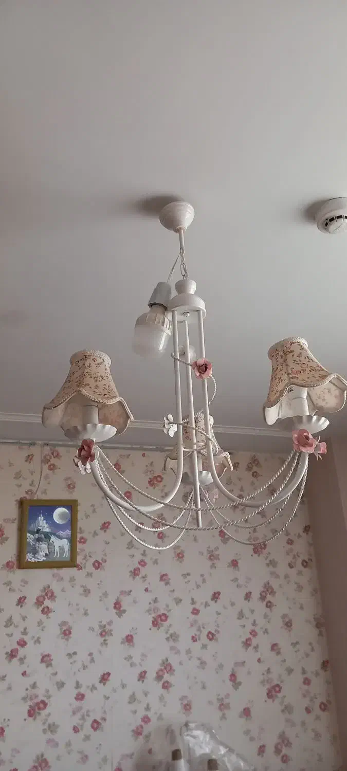 لوستر|لوستر و چراغ آویز|اراک, |دیوار