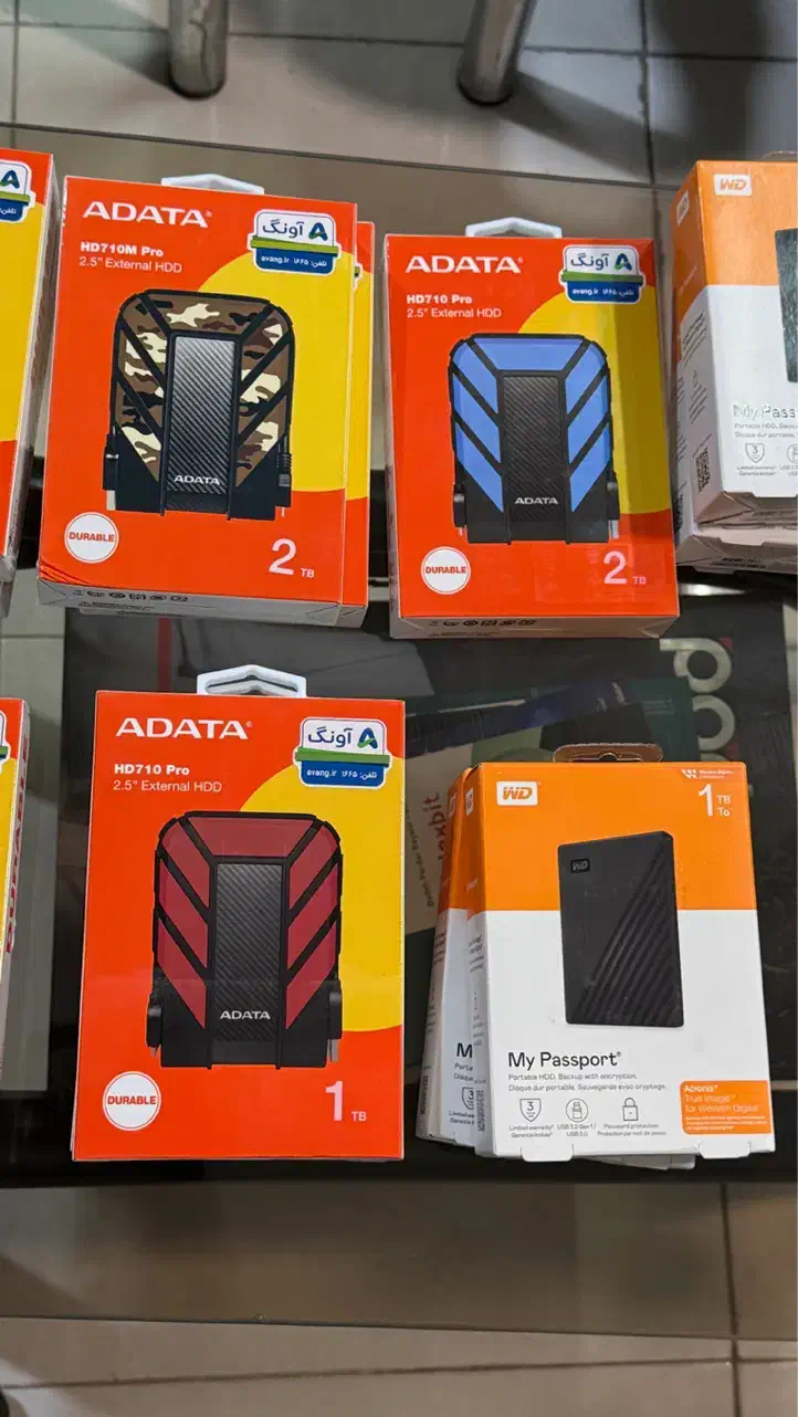 هارد اکسترنال ای دیتا|قطعات و لوازم جانبی رایانه|کرج, گلشهر|دیوار