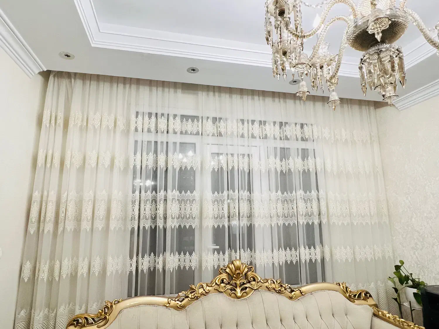 پرده خامه دوزی|پرده، رانر، رومیزی|تهران, فدک|دیوار