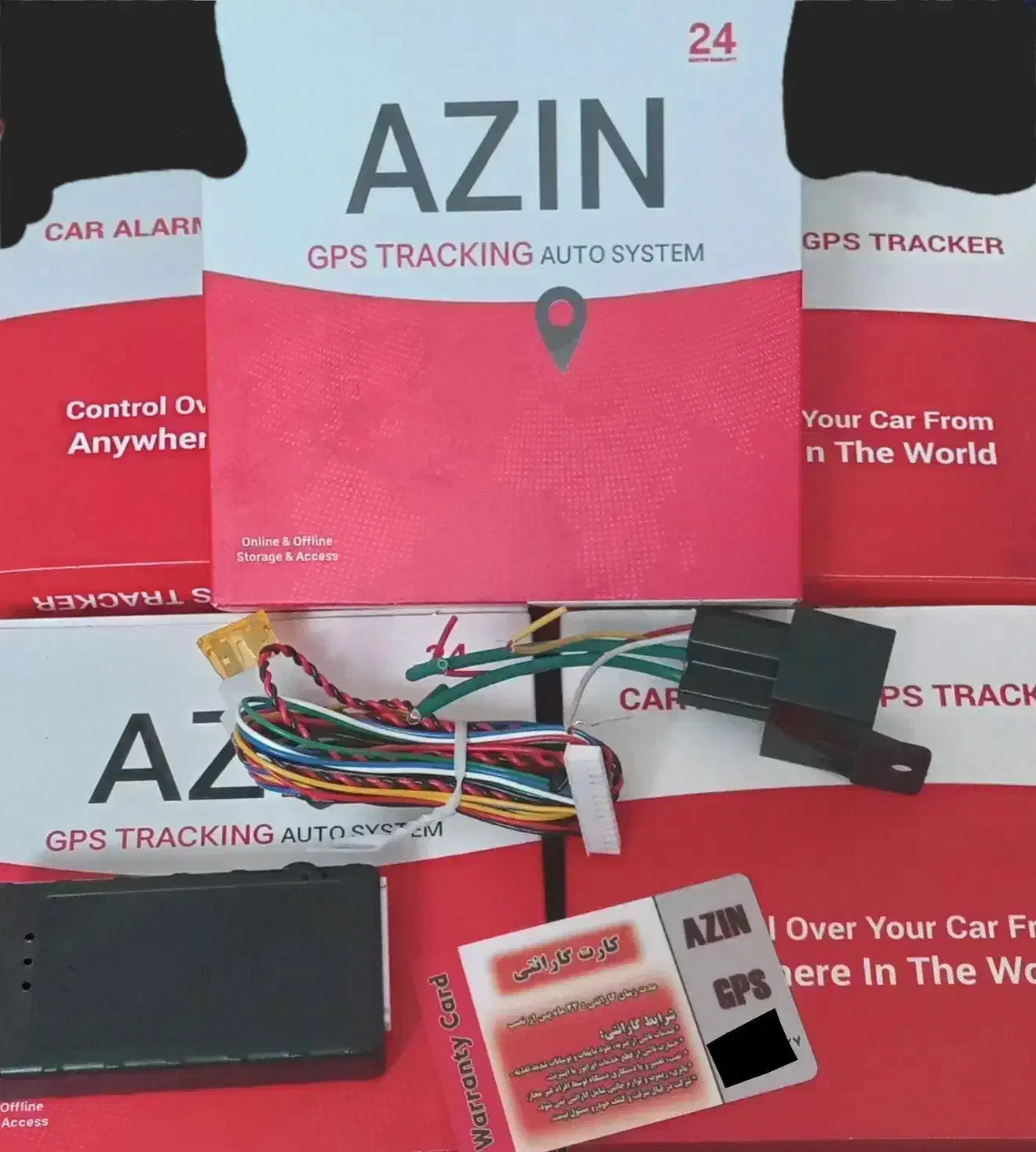 ردیاب GPS آذین|قطعات یدکی و لوازم جانبی|قم, کوه سفید|دیوار