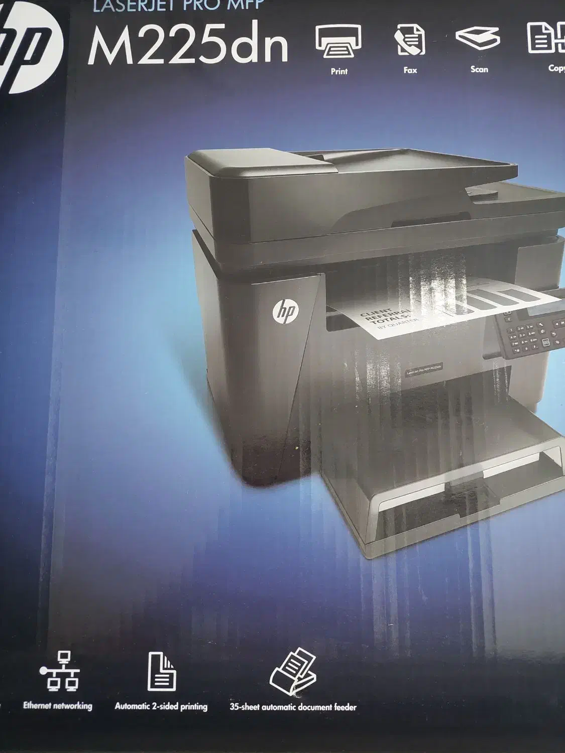 پرینتر چهارکاره HB M225dn|پرینتر، اسکنر، کپی، فکس|تهران, توحید|دیوار