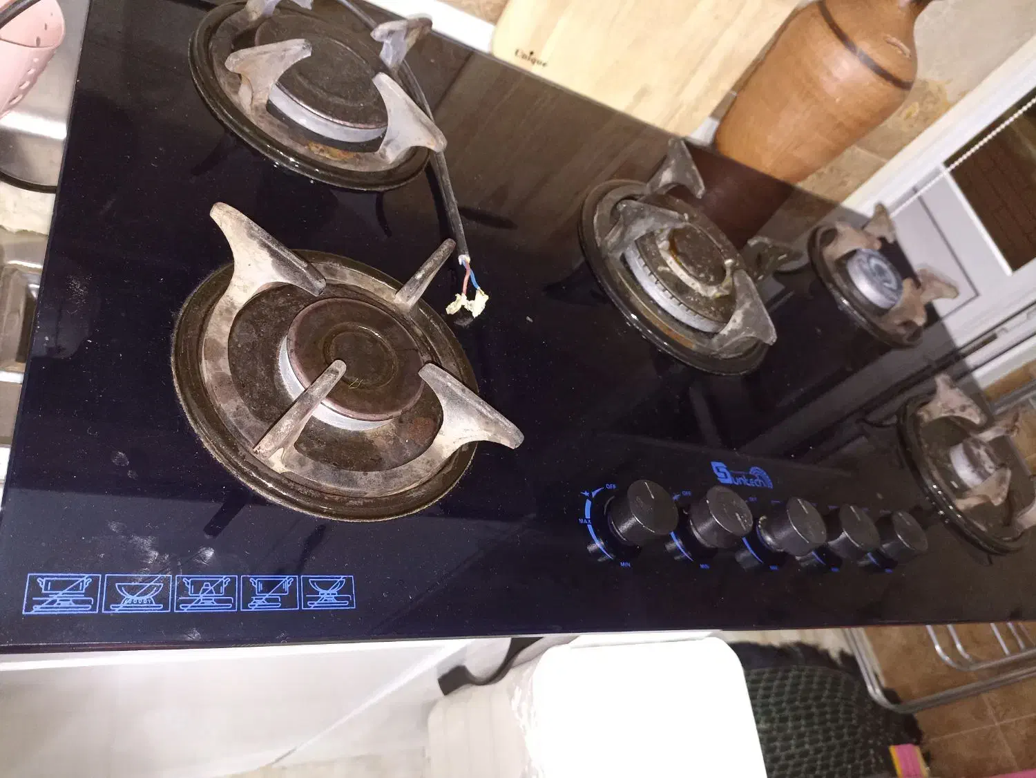 اجاق گاز رومیزی تو کار|اجاق گاز و لوازم برقی پختوپز|تهران, نازیآباد|دیوار