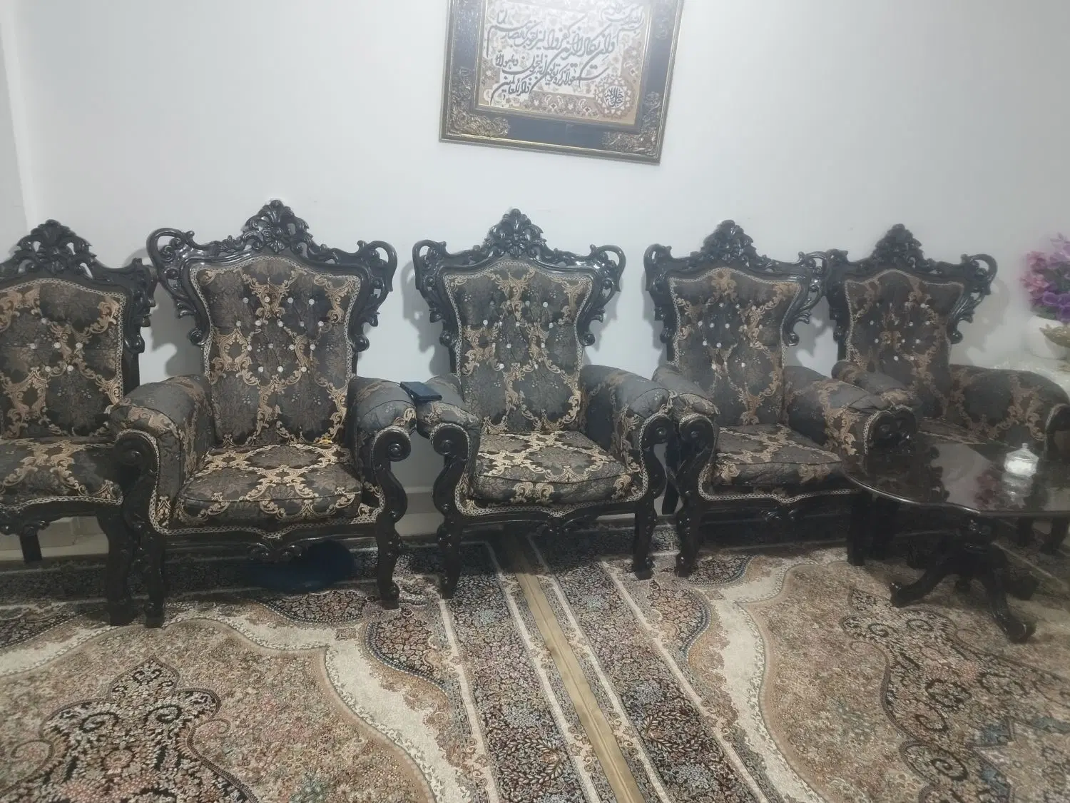 مبل|مبلمان خانگی و میز عسلی|تاکستان, |دیوار