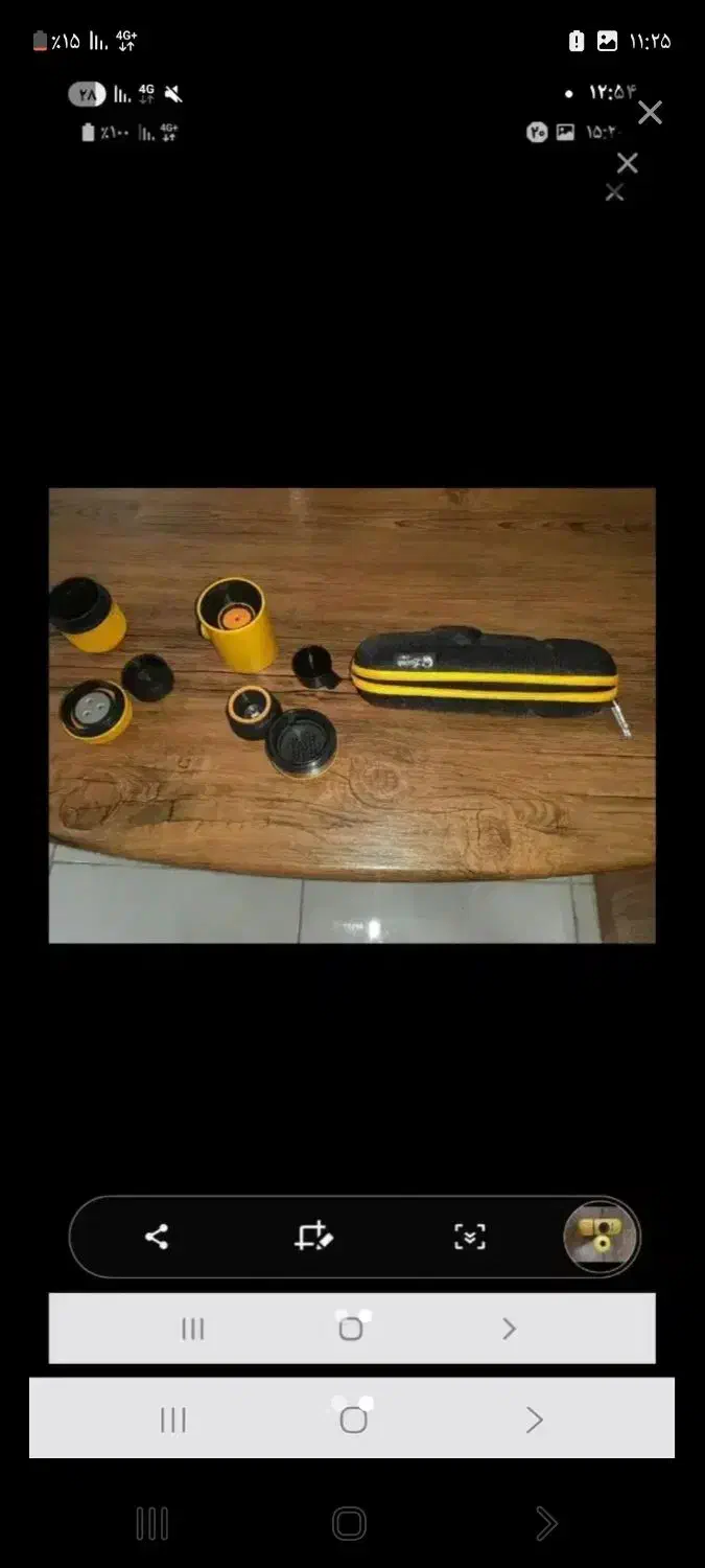 مینی پرسو دو کاره مارک لاواک ایتالیا|سماور، چایساز، قهوهساز|بندر ماهشهر, |دیوار