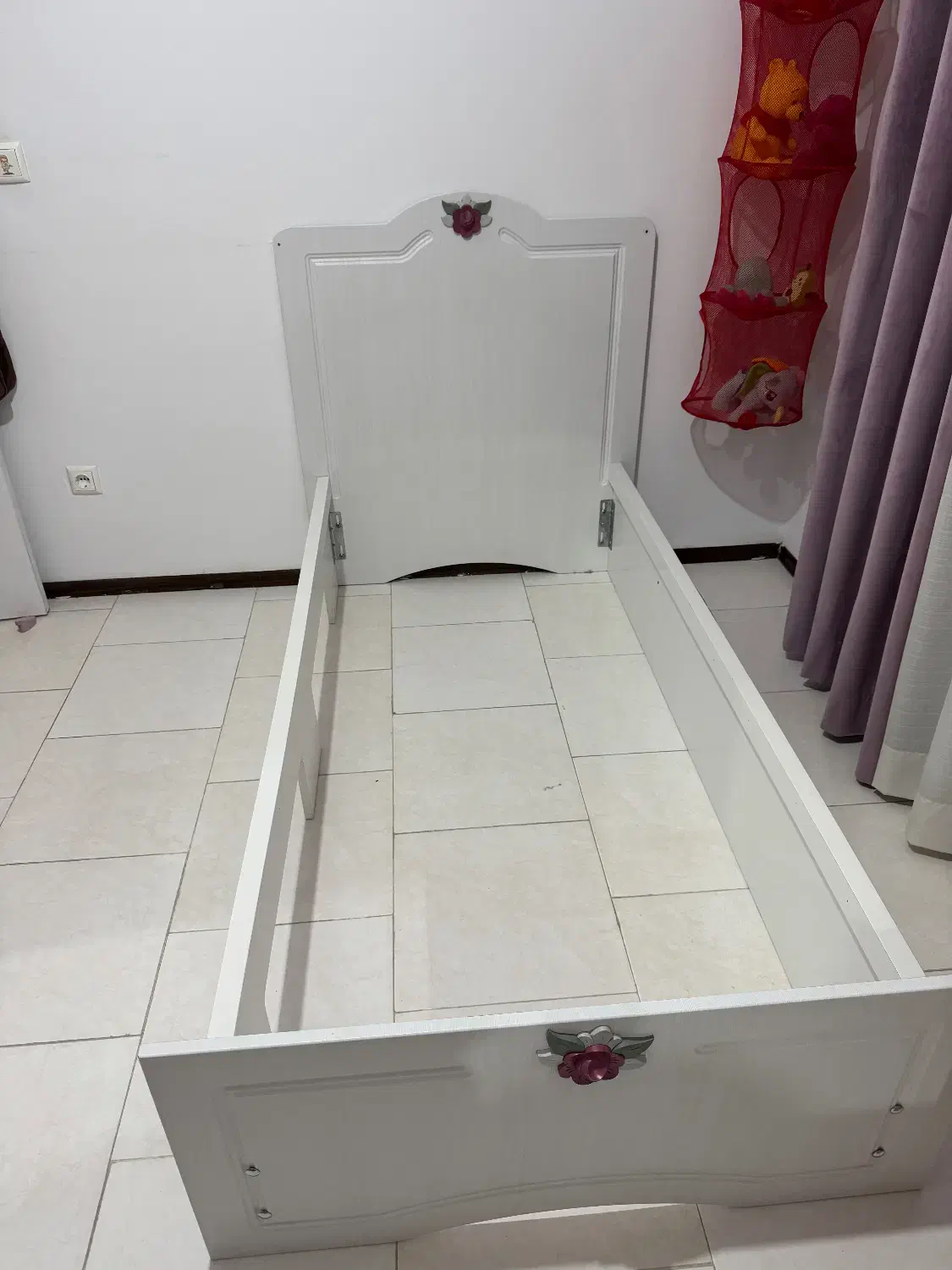 تخت نوجوان (نود سانت دردومتر) باتشک|تخت و سرویس خواب|پردیس, فاز ۱۱|دیوار